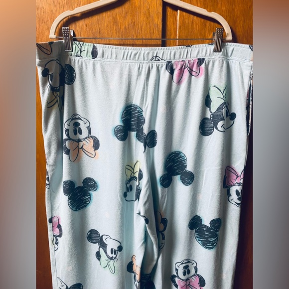 Disney Mickey & Minnie Print PJ Pants - Picture 4 of 11